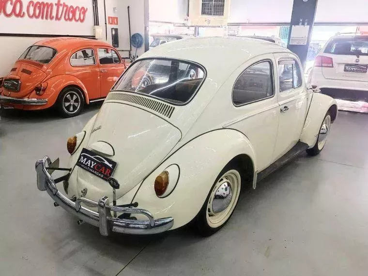 Volkswagen Fusca Branco 4