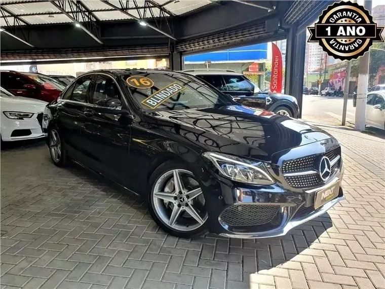 Mercedes-benz C 250 Preto 14