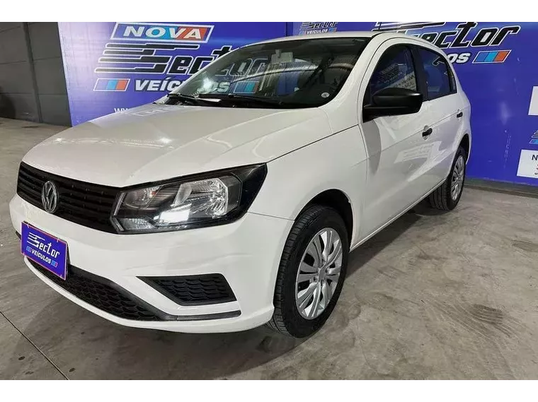 Volkswagen Gol Branco 8