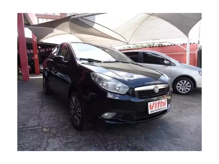 Fiat Grand Siena Preto 1