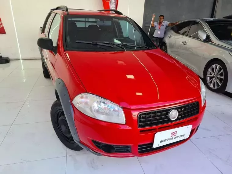 Fiat Strada Vermelho 1