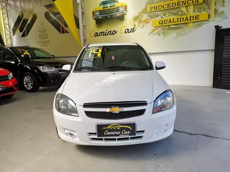 Chevrolet Celta Branco 1