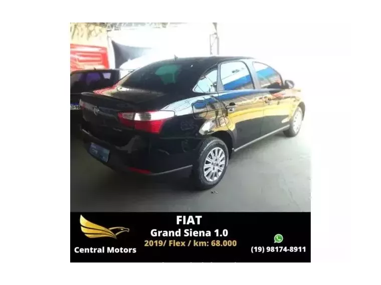 Fiat Grand Siena Preto 8