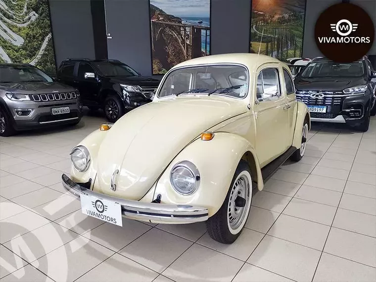 Volkswagen Fusca Bege 1