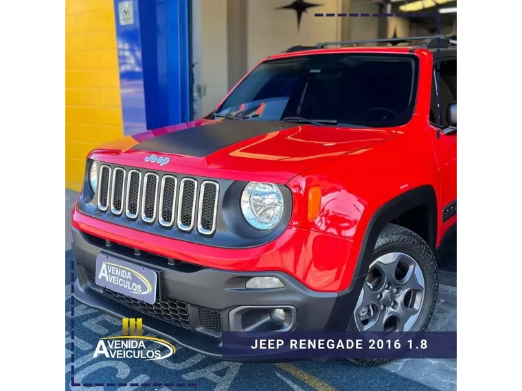 Jeep Renegade Vermelho 2