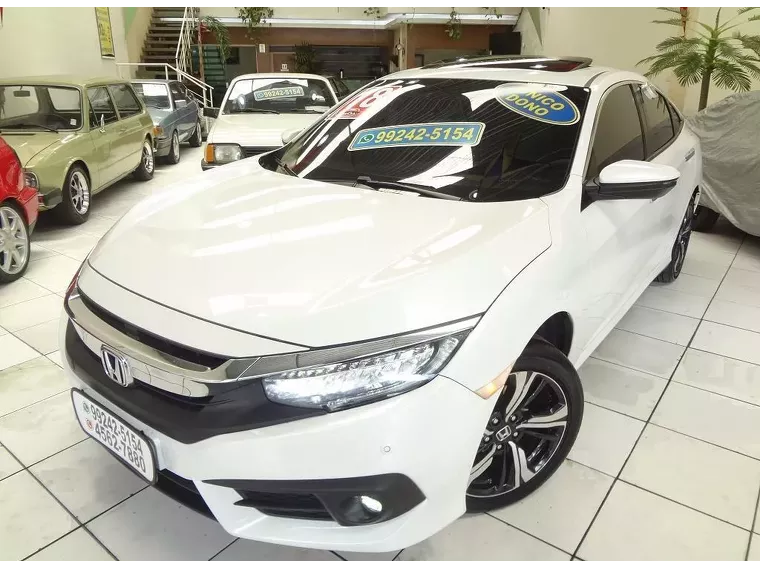 Honda Civic Branco 5