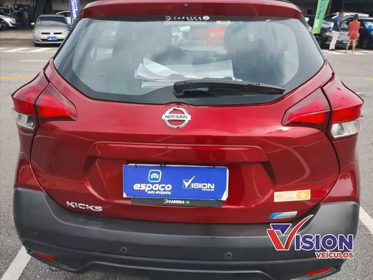 Nissan Kicks Vermelho 9