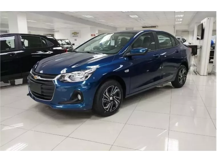 Chevrolet Onix Azul 4