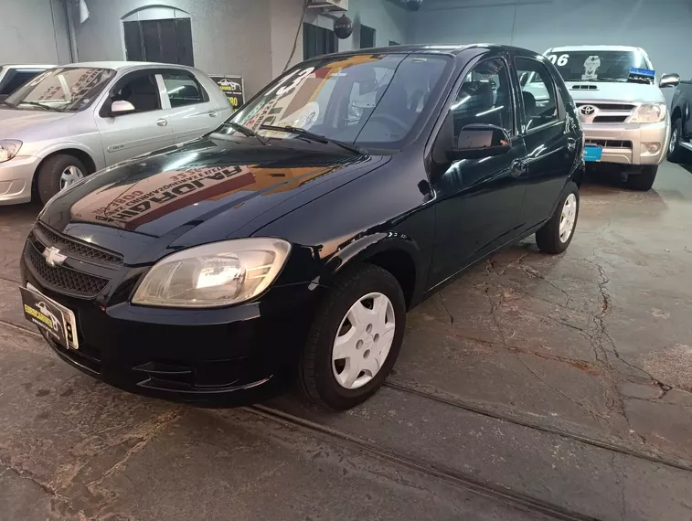 Chevrolet Celta Preto 1