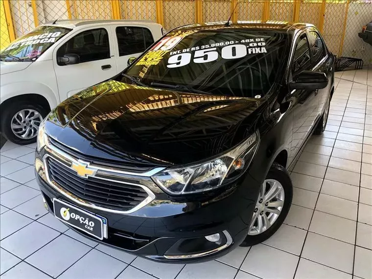 Chevrolet Cobalt Preto 10