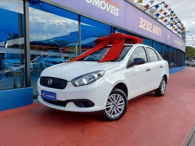 Fiat Grand Siena Branco 10