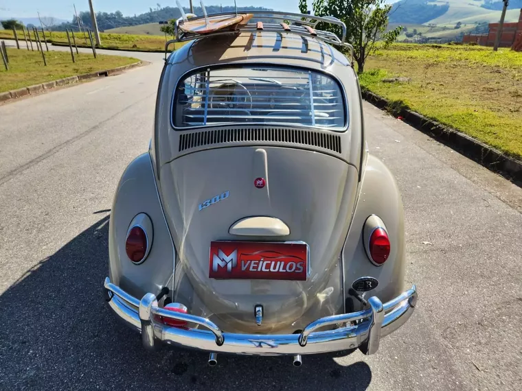 Volkswagen Fusca Bege 1