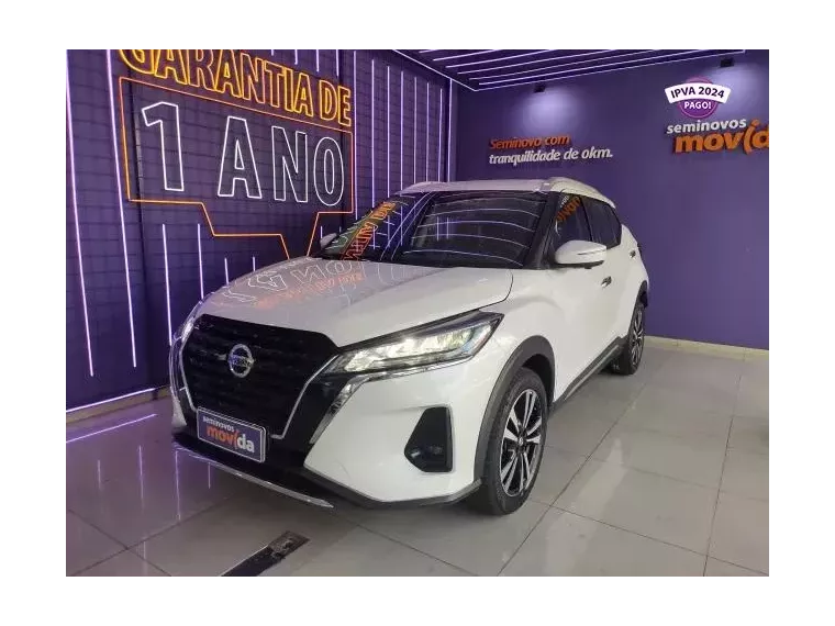 Nissan Kicks Branco 4