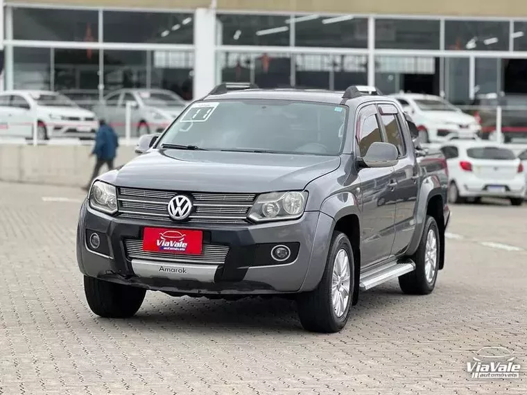 Volkswagen Amarok Cinza 6