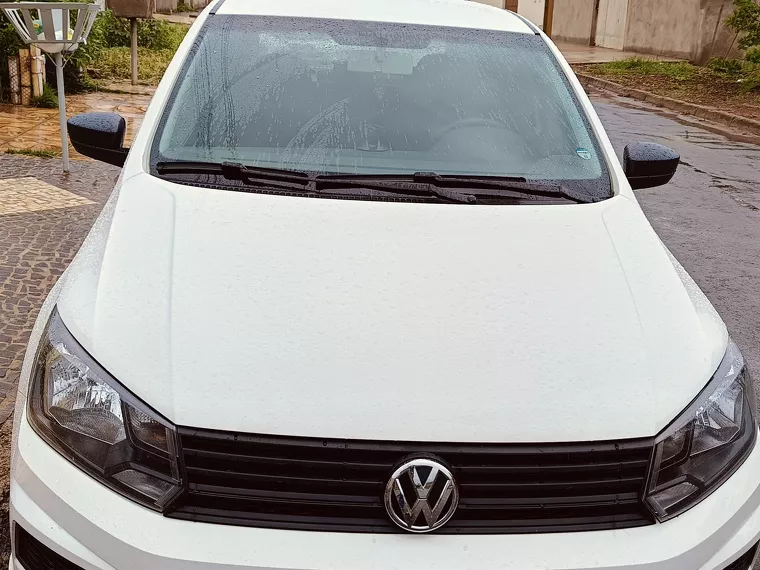 Volkswagen Gol Branco 21