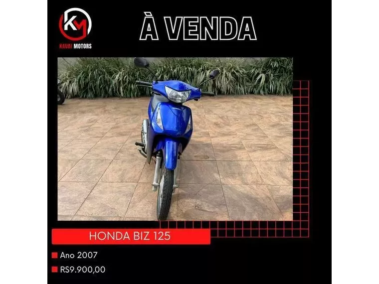Honda Biz Azul 13