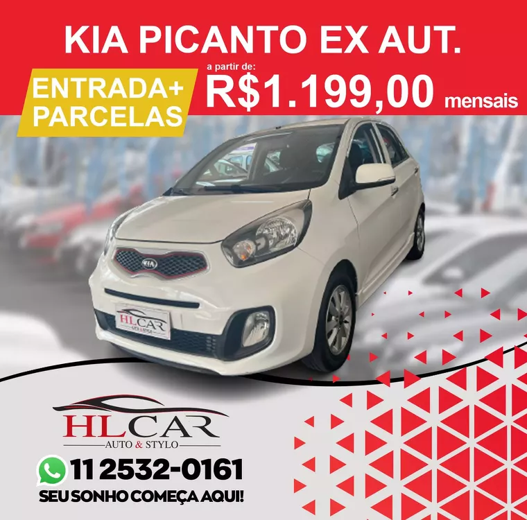 KIA Picanto Branco 3