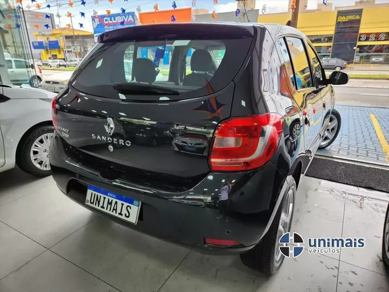 Renault Sandero Preto 7