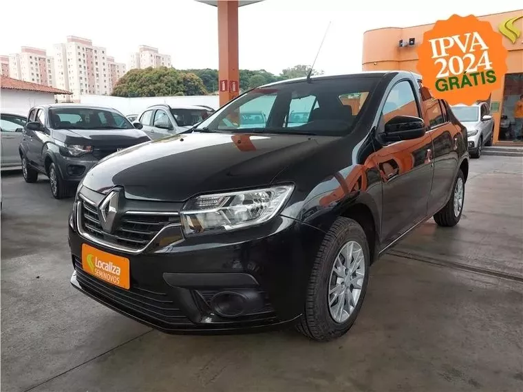 Renault Logan Preto 1