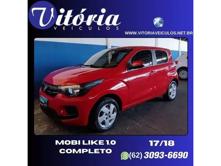 Fiat Mobi Vermelho 1