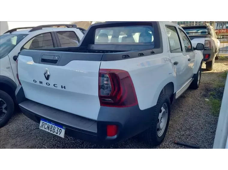 Renault Duster Oroch Branco 3