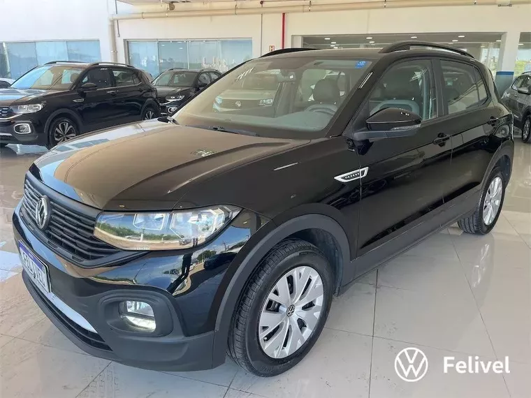 Volkswagen T-cross Preto 9