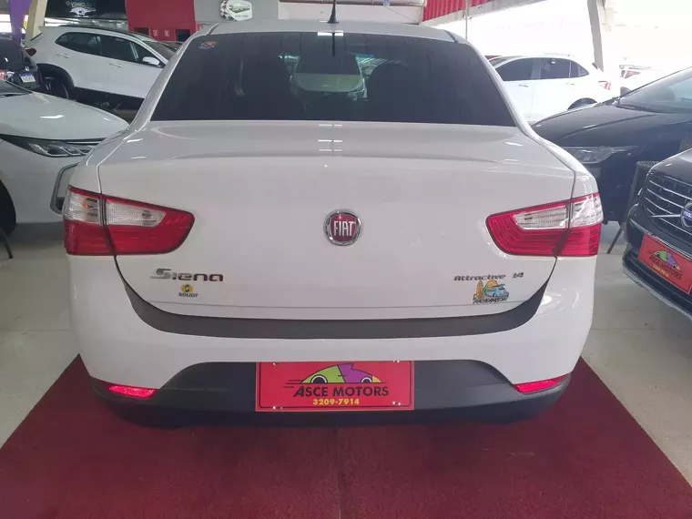 Fiat Grand Siena Branco 8