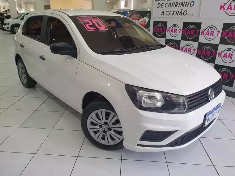 Volkswagen Gol Branco 4