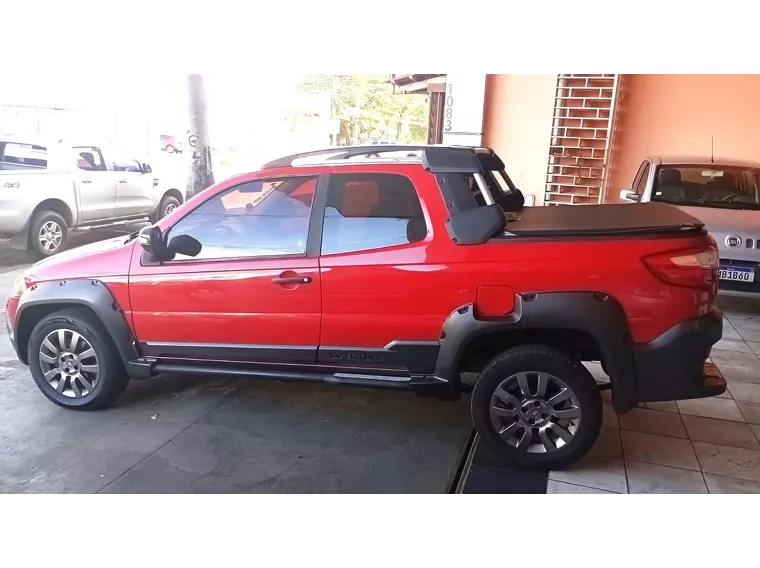 Fiat Strada Vermelho 12