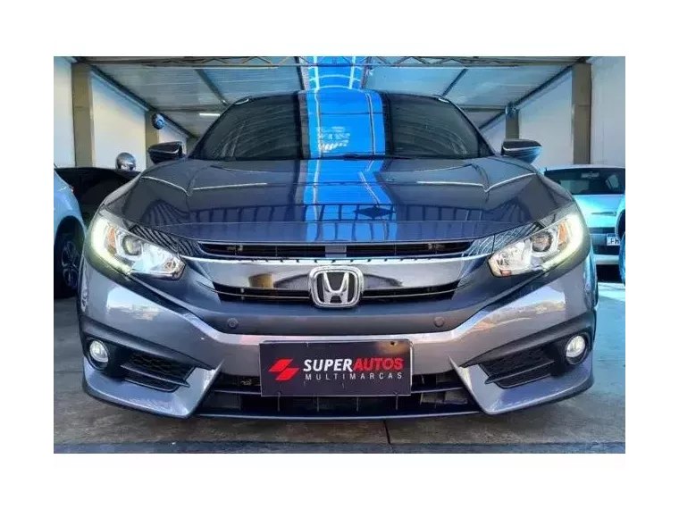 Honda Civic Cinza 8