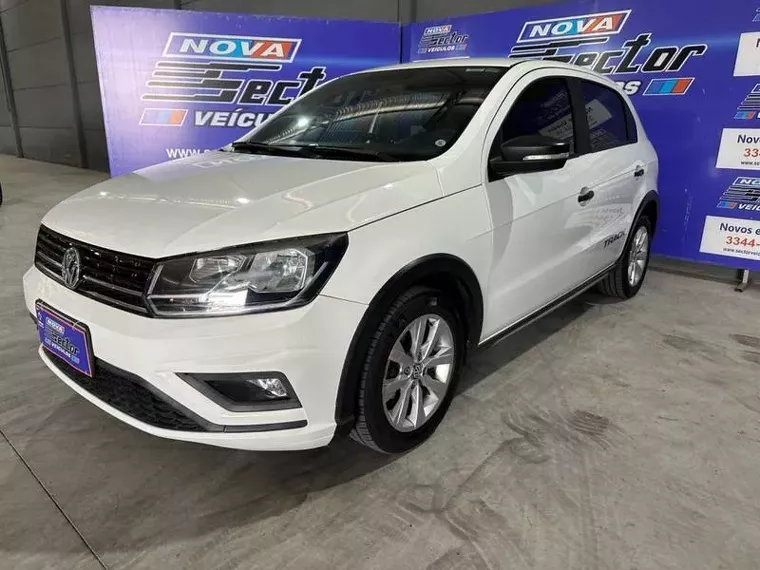 Volkswagen Gol Branco 1