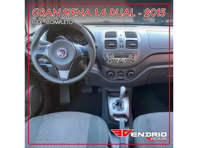 Fiat Grand Siena Azul 4