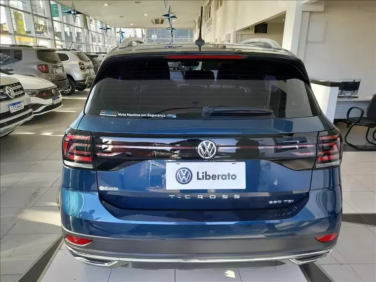 Volkswagen T-cross Azul 5