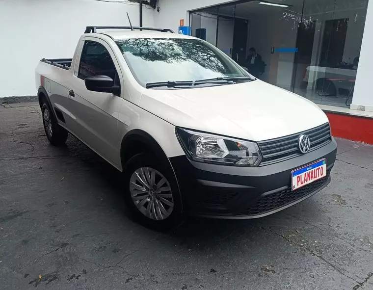 Volkswagen Saveiro Branco 2