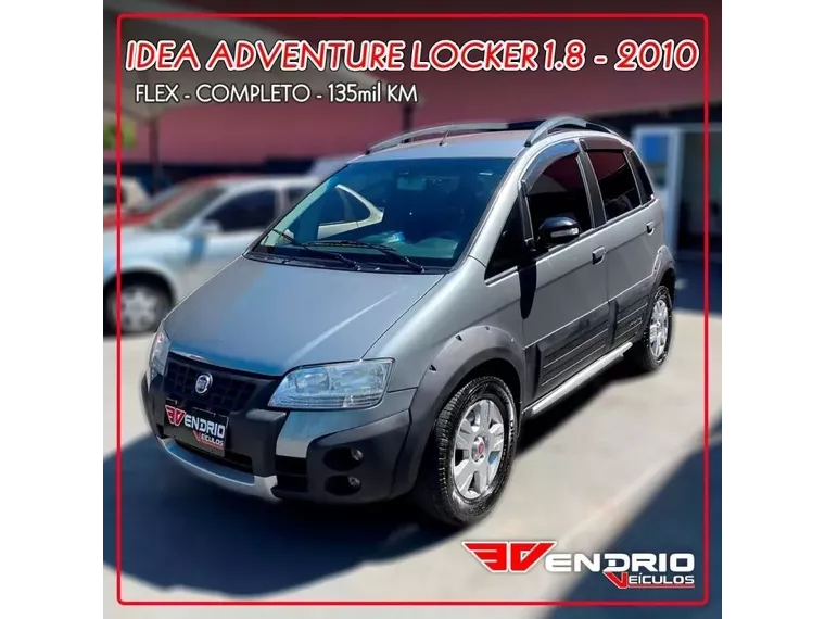 Fiat Idea Cinza 1