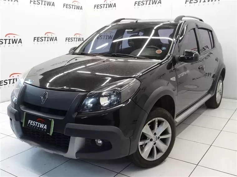 Renault Sandero Preto 7