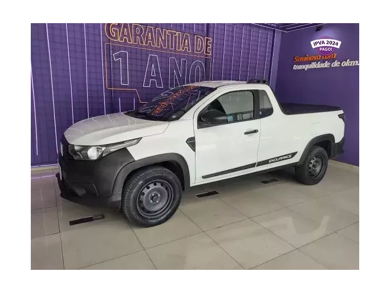 Fiat Strada Branco 7