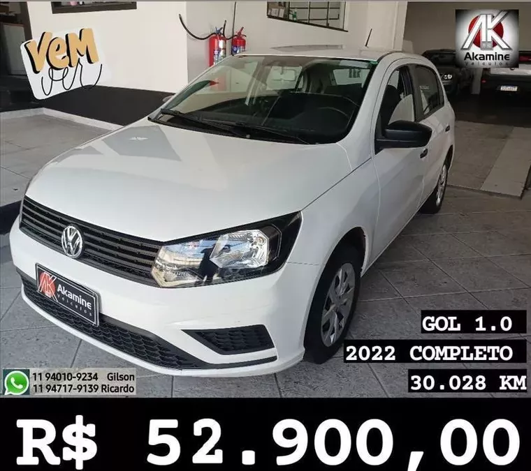 Volkswagen Gol Branco 4