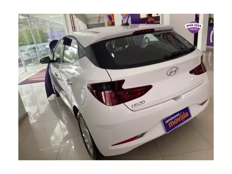 Hyundai HB20 Branco 2