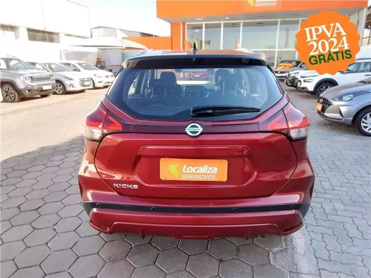 Nissan Kicks Vermelho 8