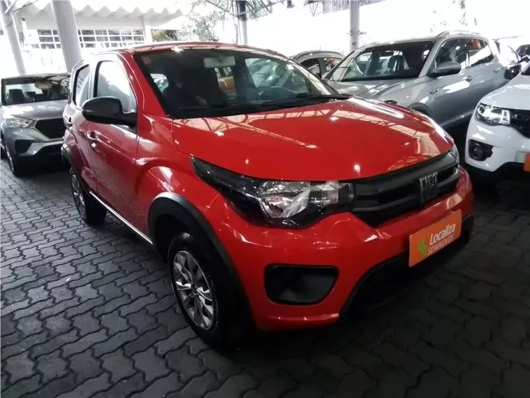 Fiat Mobi Vermelho 2