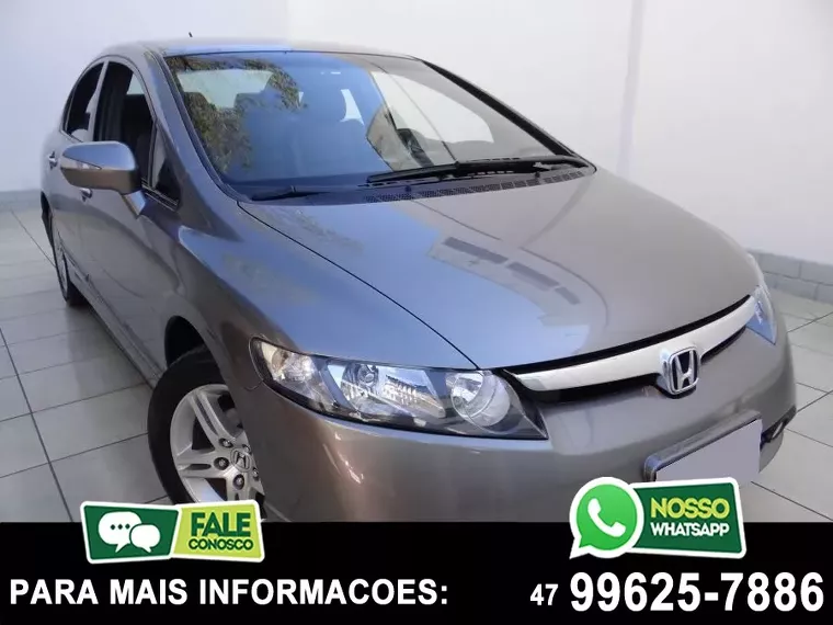 Honda Civic Cinza 3