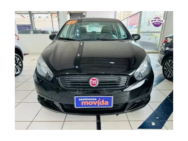 Fiat Grand Siena Preto 7