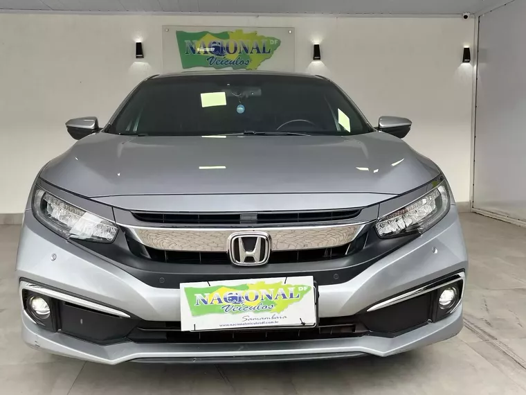 Honda Civic Prata 12