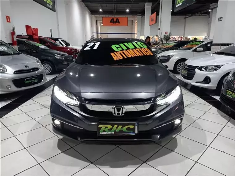 Honda Civic Cinza 8