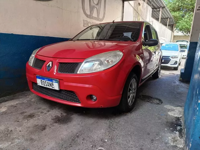 Renault Sandero Vermelho 1