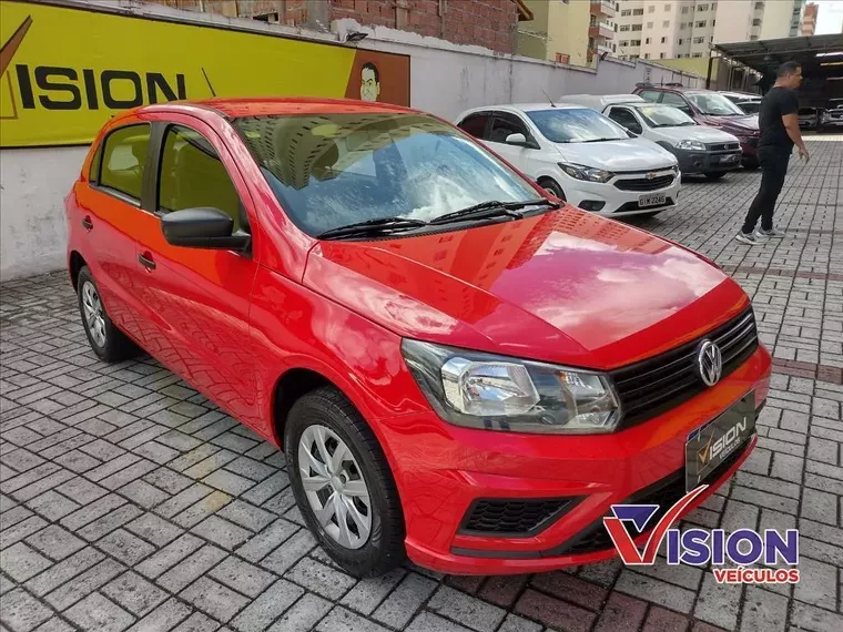 Volkswagen Gol Vermelho 1