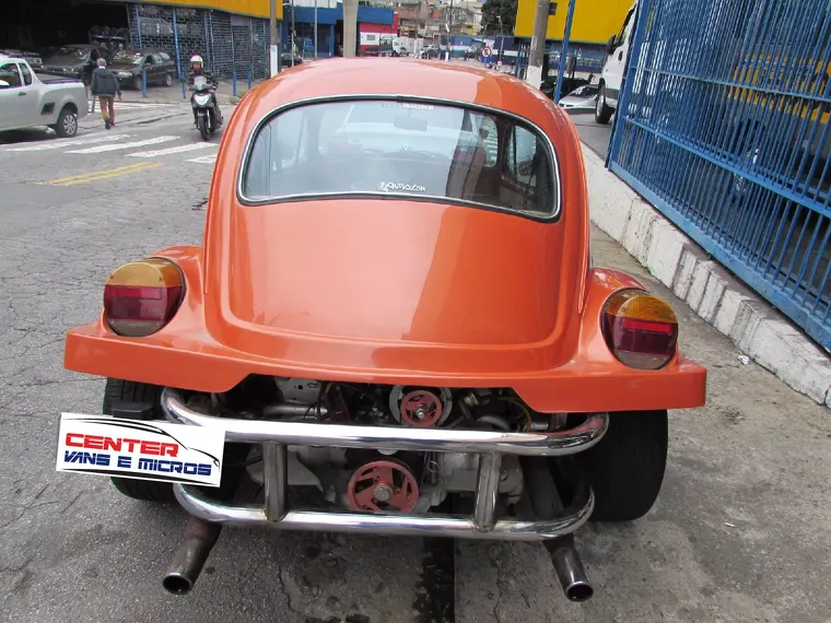 Volkswagen Fusca Laranja 1