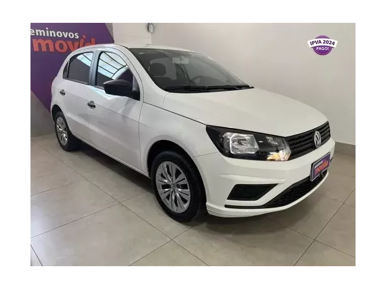 Volkswagen Gol Branco 1