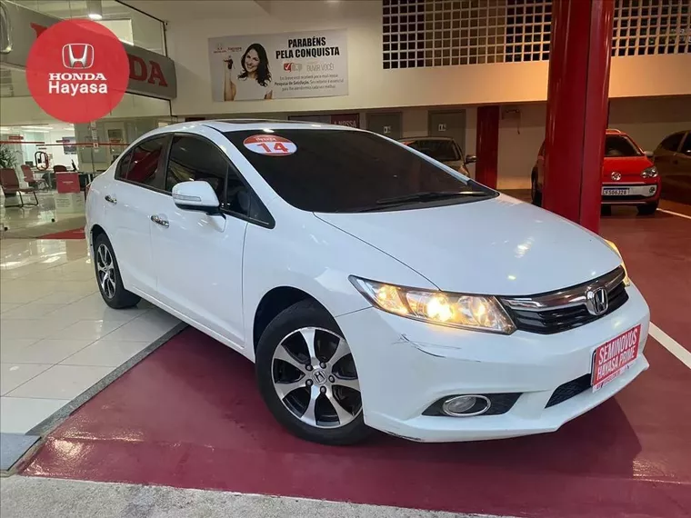 Honda Civic Branco 1